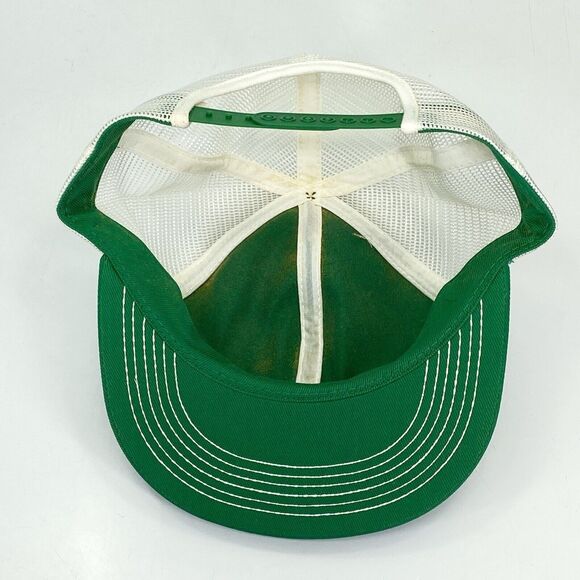 Vintage NK Northrup King Green K-Brand Snapback Trucker Hat Mesh (H3) - Picture 6 of 10